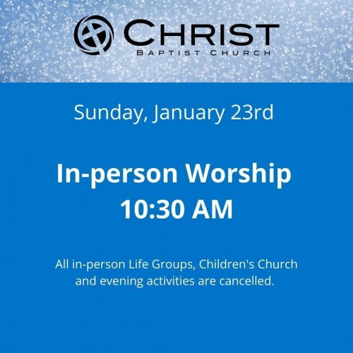 Photo post from christbaptistraleigh.