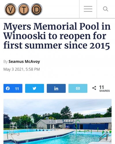 Photo post from winooskirec.