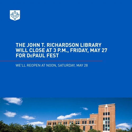 Photo post from depaul_library.
