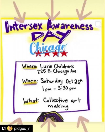 Photo post from intersexjusticeproject.