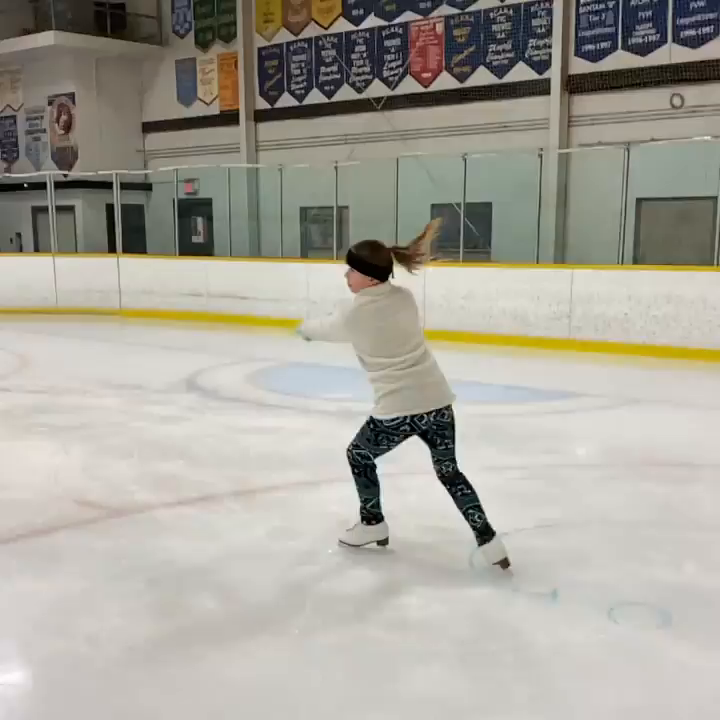 Video post from cloverdale_skating_club.