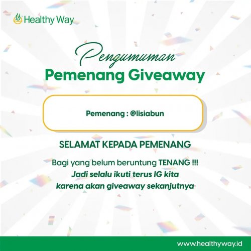 Photo post from healthywayworldwide.