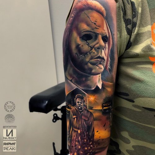 Michael Myers by Shawn Morrissette TattooNOW
