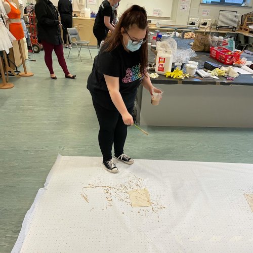 Carousel post from costume_construction.