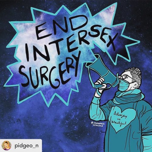 Photo post from intersexjusticeproject.