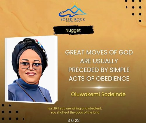 Photo post from solidrockfoundation_.