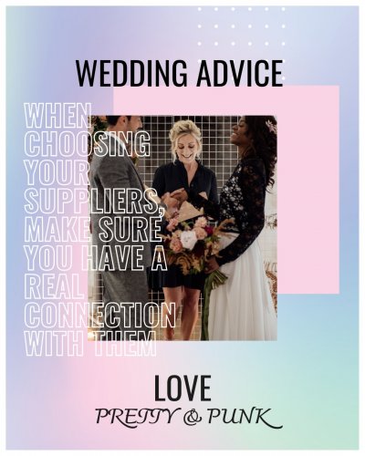 Photo post from prettyandpunkweddings.