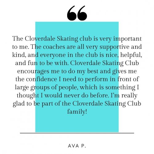 Carousel post from cloverdale_skating_club.