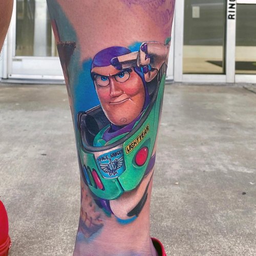 Tattoo tagged with: line, toy story | inked-app.com