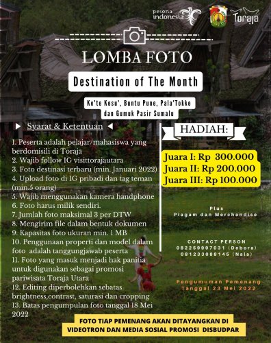 Photo post from visittorajautara.