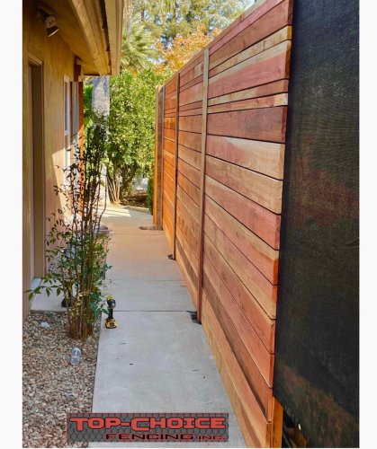 Carousel post from topchoicefencing.