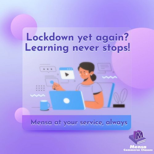 Photo post from mensa_commerce_classes.