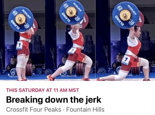 Photo post from crossfitfourpeaks.