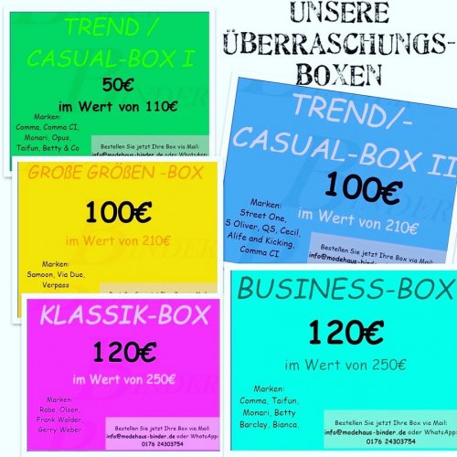 Photo post from modehausbinder.