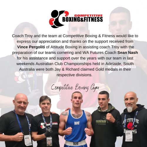 Photo post from competitiveboxinggym.