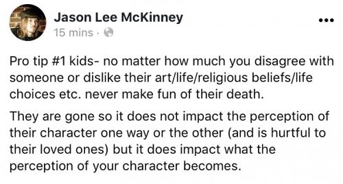Photo post from jasonleemckinneyband.