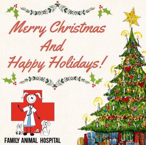 Photo post from familyanimalhospitalcm.