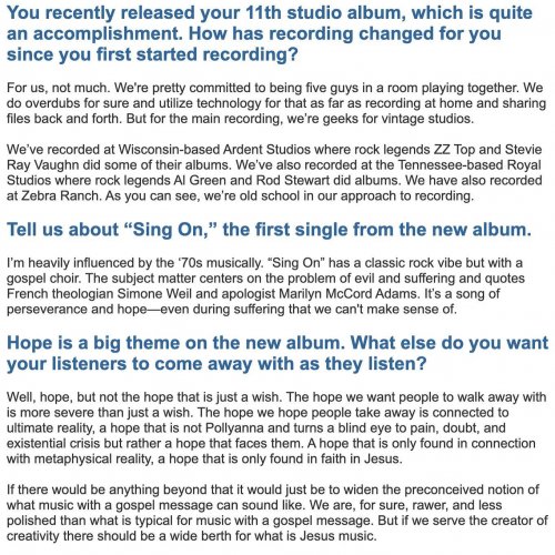 Carousel post from jasonleemckinneyband.