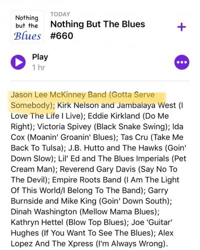 Photo post from jasonleemckinneyband.