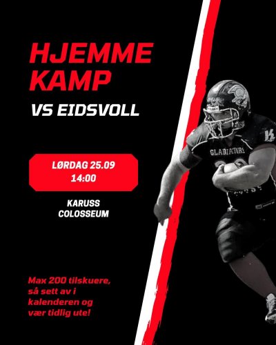 Photo post from krsgladiators.