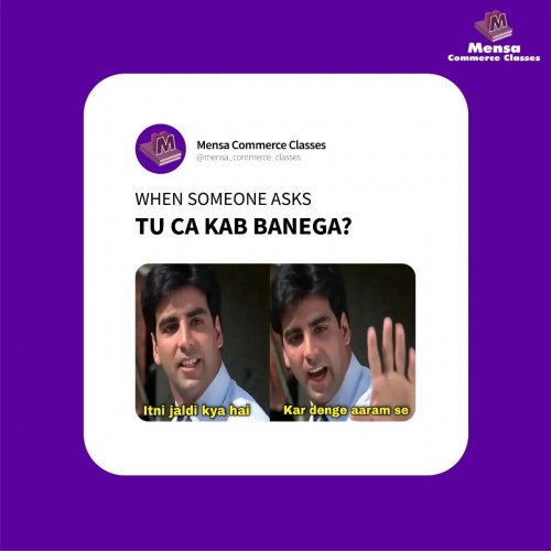 Photo post from mensa_commerce_classes.