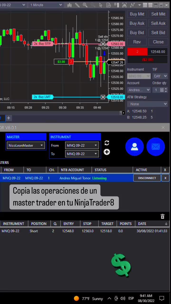Video post from amttrader.