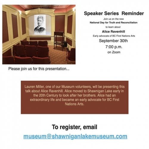 Photo post from shawniganlakemuseum.