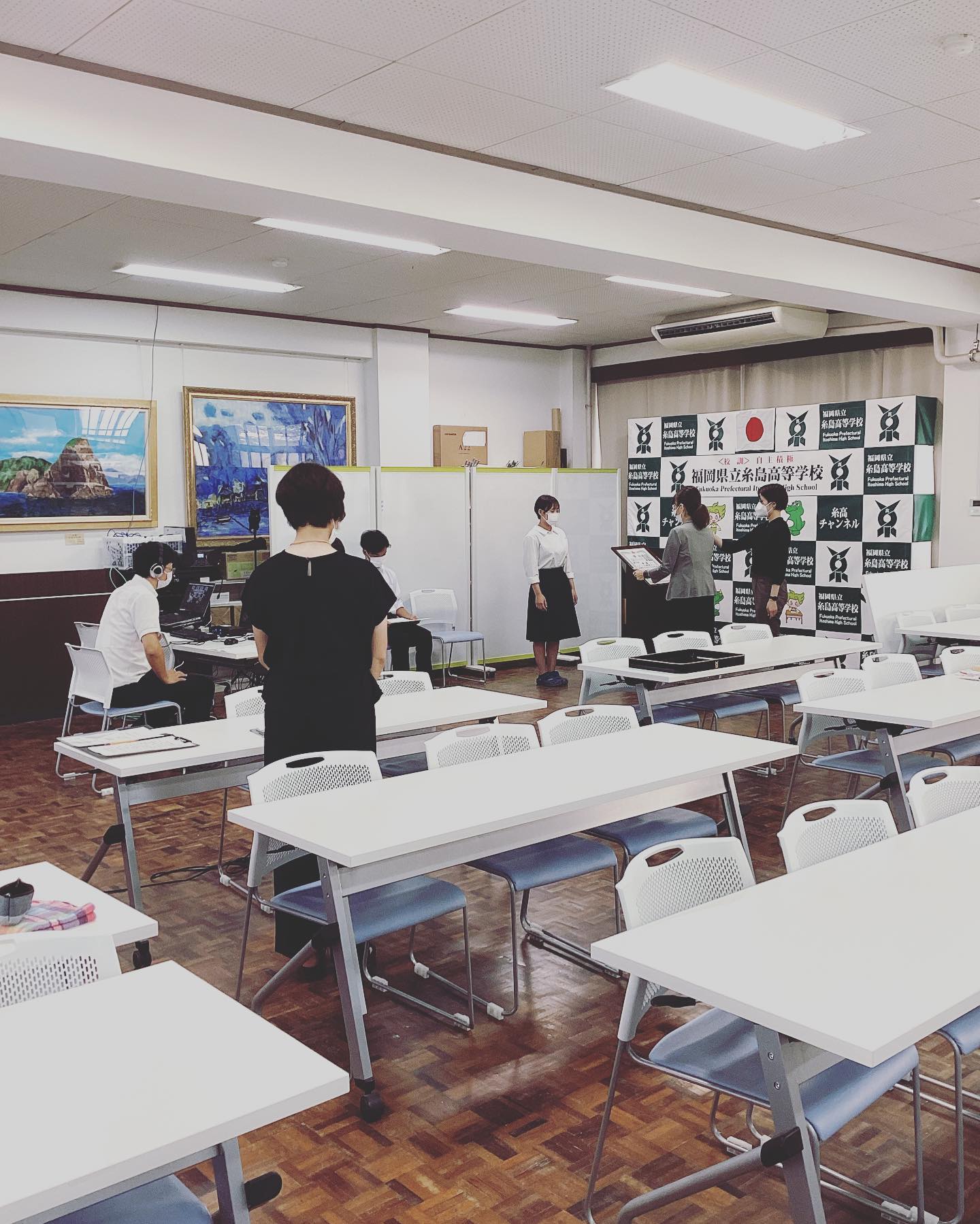 Photo post from itoshima_hs.