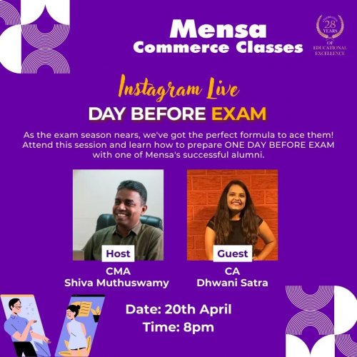 Photo post from mensa_commerce_classes.
