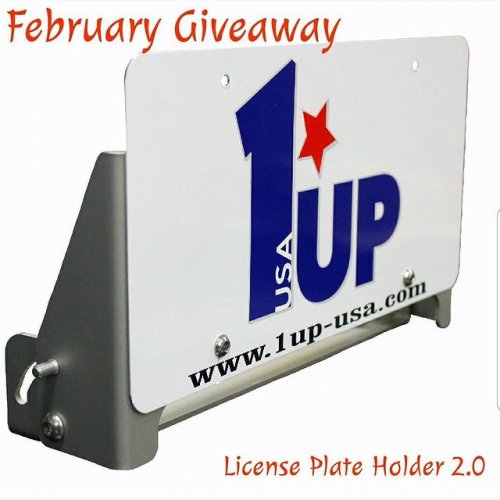 License Plate Holder 2.0 - 1UP USA