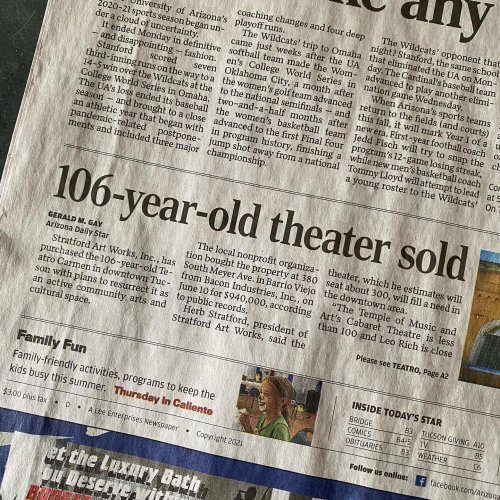 Photo post from teatro_carmen.