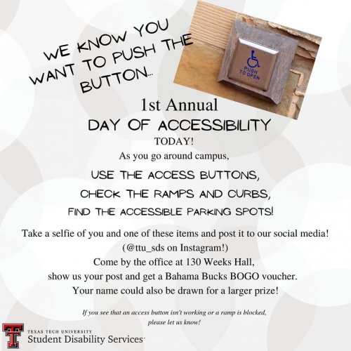 Photo post from ttu_sds.