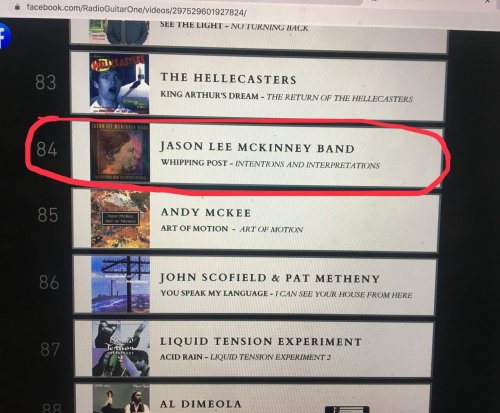 Photo post from jasonleemckinneyband.