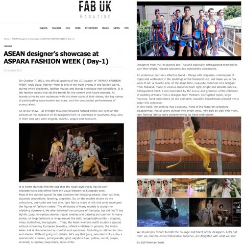 Photo post from aseanfdshowcase.