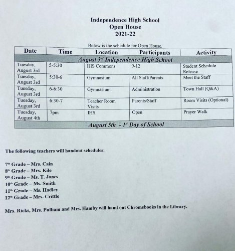 Photo post from independence_high.
