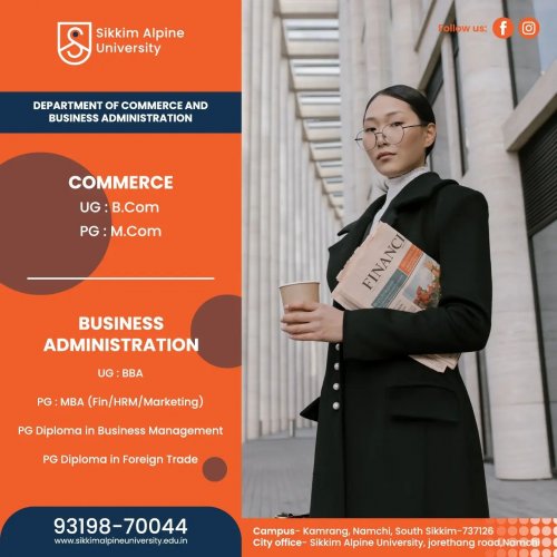 Photo post from sikkimalpineuniversity.