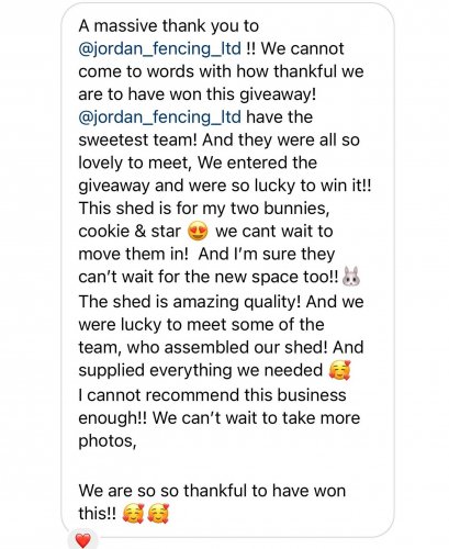 Photo post from jordan_fencing_ltd.