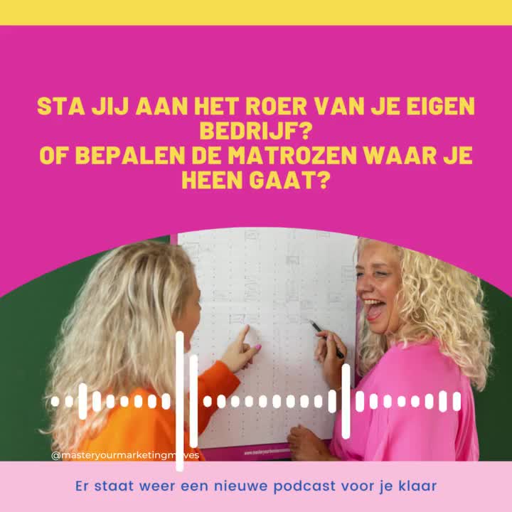 Video post from masteryourbusinessmoves.nl.