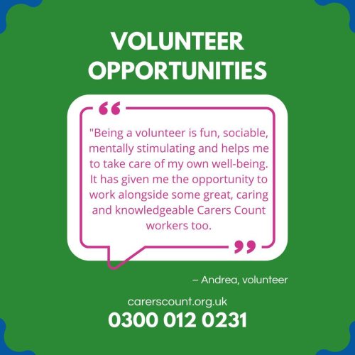 Photo post from carerscountkirklees.