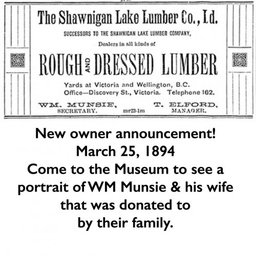 Photo post from shawniganlakemuseum.