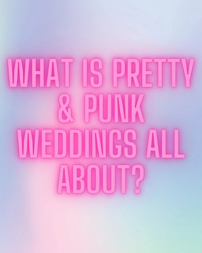 Carousel post from prettyandpunkweddings.