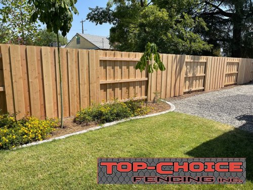 Carousel post from topchoicefencing.