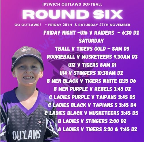 Carousel post from ipswichoutlawssoftball.
