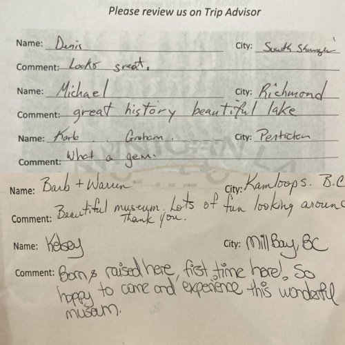 Photo post from shawniganlakemuseum.