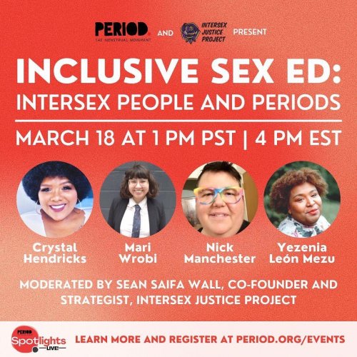 Photo post from intersexjusticeproject.
