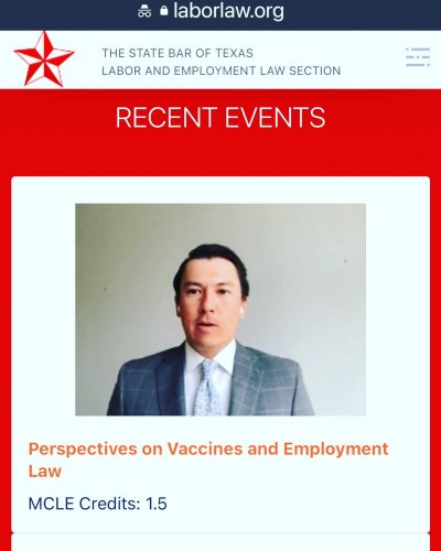 Photo post from laborlawtexasbar.