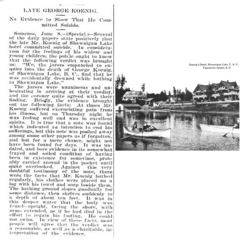 Photo post from shawniganlakemuseum.