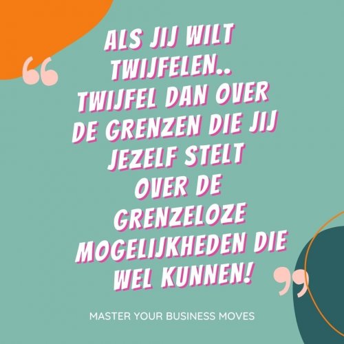 Photo post from masteryourbusinessmoves.nl.