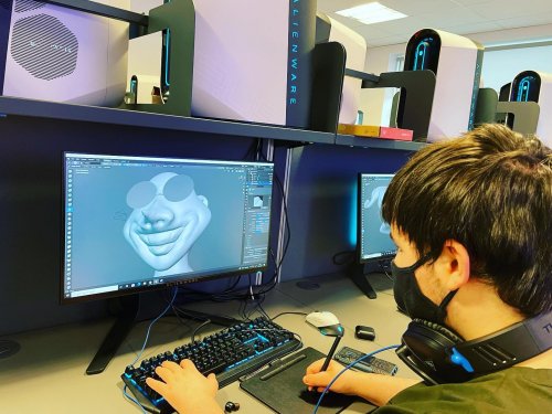Carousel post from cyc_gamesart_design_animation.