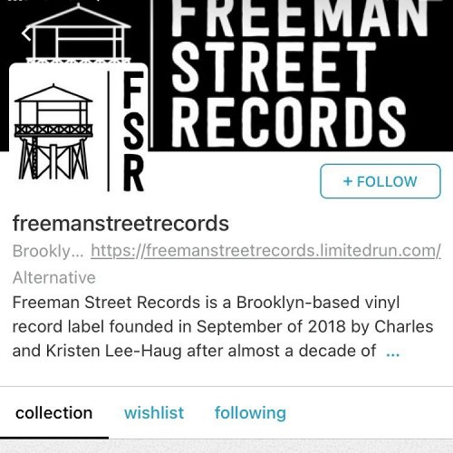 Carousel post from freemanstreetrecords.